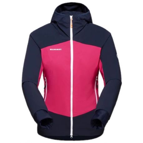 Kurtka damska Mammut Taiss IN Hybrid Hooded różowa r. M