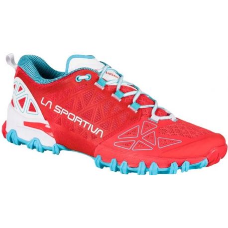 Buty trailowe do biegania La Sportiva Bushido II hibiscus/malibu blue 37