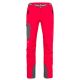 Spodnie trekkingowe damskie MILO Vino Lady red/grey