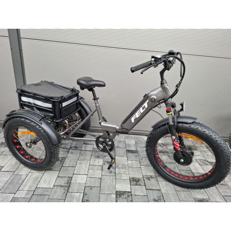 Rower elektryczny trójkołowy cargo FELT