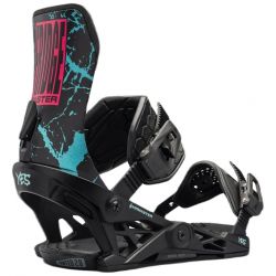 Wiązanie snowboardowe Nidecker Airmaster Fridge Black Bindings M L