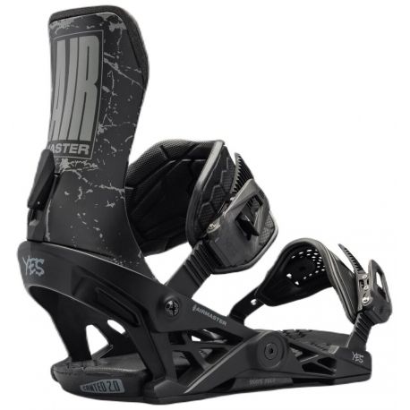 Wiązanie snowboardowe Nidecker Airmaster Black Bindings M L
