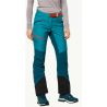 Spodnie skiturowe Jack Wolfskin Alpspitze W niebieskie