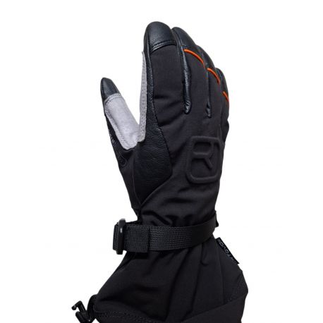 Rękawice narciarskie ORTOVOX Merino Freeride Glove M black raven