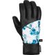 Rękawice narciarskie Reusch Beatrix RTEX XT black/blue flowers