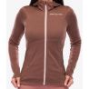Bluza damska ORTOVOX Fleece Light Hoody W chestnut