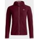 Bluza damska ORTOVOX Fleece Light Grid Hoody W red malbec