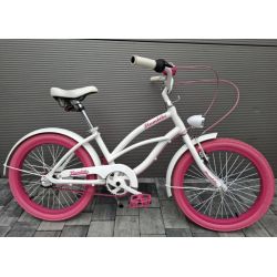 Rower dziecięcy dla dziewczynki Plumbike Bicycles 20"