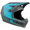 Kask rowerowy fullface downhill iXS Xact Evo lagoon graphite