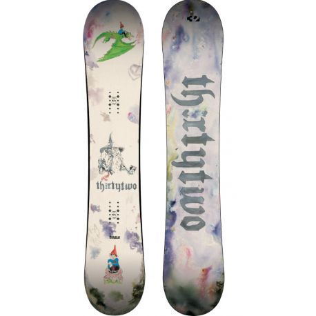 Deska snowboardowa all-mountain / freestyle THIRTYTWO Middle Earth Pro 26/27 155