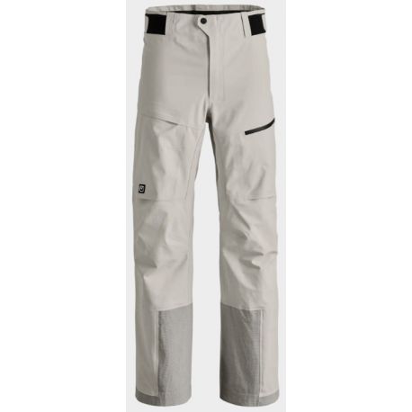 Spodnie freeride hardshell membrana ORTOVOX Ravine Free 3L M white tea