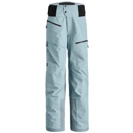 Spodnie freeride hardshell membrana ORTOVOX Ravine Plus 3L W glacier grey