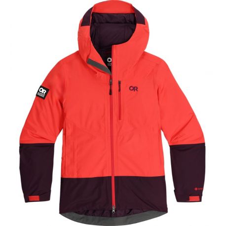Kurtka narciarska damska Outdoor Research Tungsten II Gore-tex Sunrise/Amethyst M