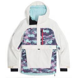 Kurtka narciarska damska Outdoor Research Snowcrew Anorak Snow/Calcite Camo M